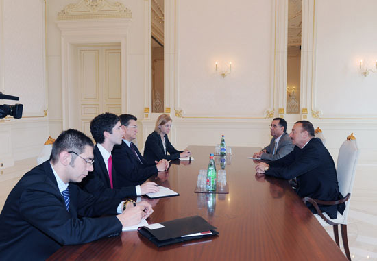Azerbaijani President receives OSCE PA President