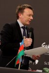 Эльдар и Нигяр начали пресс-конференцию с песни Муслима Магомаева "Азербайджан": "Аллах помог нам в победе!" (видео-фотосессия)