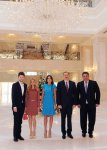 President Ilham Aliyev and First Lady Mehriban Aliyeva receive Azerbaijani Eurovision Song Contest 2011 winners (UPDATE) (PHOTO)