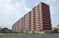 Президент Азербайджана принял участие в церемонии сдачи в эксплуатацию жилого комплекса для сотрудников Государственной погранслужбы (ФОТО)