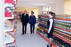 Президент Азербайджана принял участие в церемонии сдачи в эксплуатацию жилого комплекса для сотрудников Государственной погранслужбы (ФОТО)