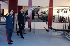 Президент Азербайджана принял участие в церемонии сдачи в эксплуатацию жилого комплекса для сотрудников Государственной погранслужбы (ФОТО)