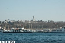 Загадочный Стамбул! Вид на мегаполис, открывающийся из-под моста Султана Мехмета Фатиха во время прогулки на катере (фотосессия)