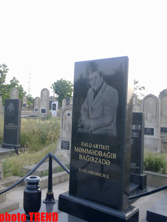 В Нардаране покоится Мамедбагир Багирзаде (фотосессия)