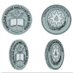 Фото новых золотых и серебряных медалей для выпускников средних школ Азербайджана