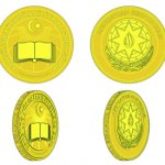 Фото новых золотых и серебряных медалей для выпускников средних школ Азербайджана