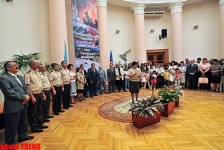 В Азербайджане открылась выставка "Чрезвычайные ситуации глазами детей" (ФОТО)