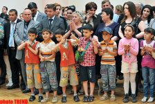 В Азербайджане открылась выставка "Чрезвычайные ситуации глазами детей" (ФОТО)