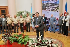 В Азербайджане открылась выставка "Чрезвычайные ситуации глазами детей" (ФОТО)
