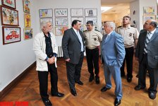В Азербайджане открылась выставка "Чрезвычайные ситуации глазами детей" (ФОТО)