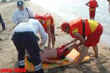 В Азербайджане в связи с открытием пляжного сезона был проведен осмотр спасательных пунктов (ФОТО)