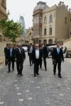 Президент ФИФА ознакомился в Баку со старым городом (фотосессия)