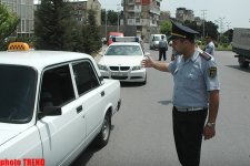Фотосэт рейда дорожной полиции Баку