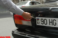 Фотосэт рейда дорожной полиции Баку