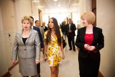 Вице-президент Фонда Гейдара Алиева Лейла Алиева встретилась с губернатором Санкт-Петербурга (ФОТО)