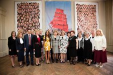Вице-президент Фонда Гейдара Алиева Лейла Алиева встретилась с губернатором Санкт-Петербурга (ФОТО)