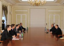 Президент Азербайджана принял делегацию, возглавляемую спецпредставителем США по энергетическим вопросам в Евразии (ФОТО)