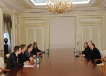 Президент Азербайджана принял делегацию, возглавляемую спецпредставителем США по энергетическим вопросам в Евразии (ФОТО)