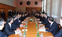 Президент Азербайджана: Азербайджано-сербские связи стремительно развиваются (ФОТО)