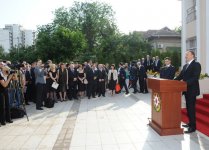 Ильхам Алиев принял участие в открытии посольства Азербайджана в Сербии (ФОТО)