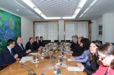 Президент Азербайджана встретился с председателем Государственного собрания Словении (ФОТО)