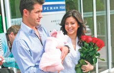 Ани Лорак выписалась из роддома