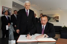 Президент Азербайджана встретился с председателем Европарламента (ФОТО)