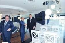 Президент Ильхам Алиев: Открытие отеля Kempinski в Баку - это показатель развития Азербайджана (версия 2) (ФОТО)
