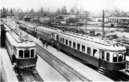 Баку - Сабунчи - Сураханы:  85 лет назад в СССР была открыта  первая электрифицированная линия железной дороги