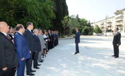 Президент Ильхам Алиев: Сумгайыт должен быть полностью приведен в соответствие со столичными стандартами (ФОТО)