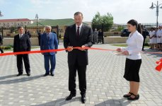 Azerbaijani President opens new Treatment and Diagnostics Center in Khizi (PHOTO)