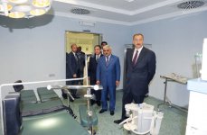 Azerbaijani President opens new Treatment and Diagnostics Center in Khizi (PHOTO)