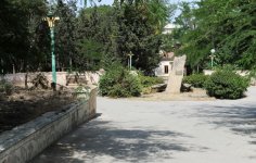 President Ilham Aliyev views Dede Gorgud Park (PHOTO)