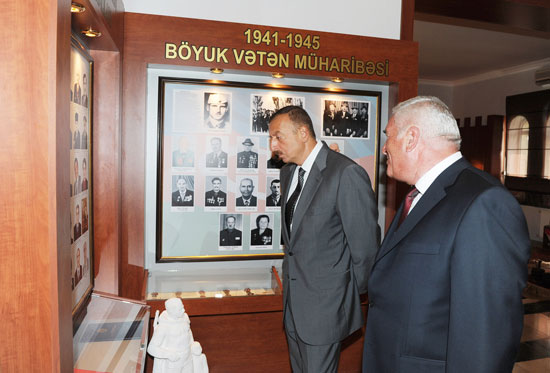 Azerbaijani President opens redeveloped Shabran Museum of History and Local Lore (PHOTO)