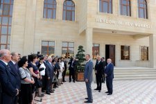 Президент Азербайджана принял участие в открытии Центра Гейдара Алиева в Сиязане (версия 2) (ФОТО)