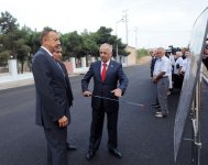 Президент Ильхам Алиев побывал в поселке Шаган Хазарского района (ФОТО)