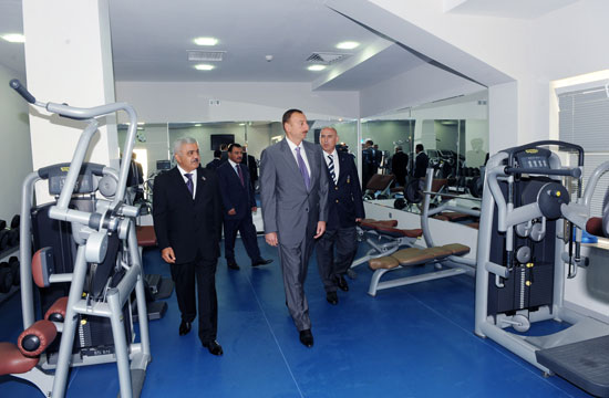 Azerbaijani President inaugurates new training base of Baku FC (PHOTO)