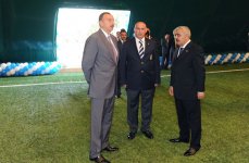 Azerbaijani President inaugurates new training base of Baku FC (PHOTO)
