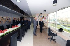 Azerbaijani President inaugurates new training base of Baku FC (PHOTO)