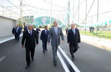 Azerbaijani President inaugurates new training base of Baku FC (PHOTO)