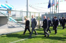 Azerbaijani President inaugurates new training base of Baku FC (PHOTO)