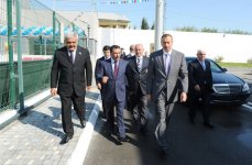 Azerbaijani President inaugurates new training base of Baku FC (PHOTO)