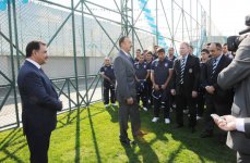 Azerbaijani President inaugurates new training base of Baku FC (PHOTO)