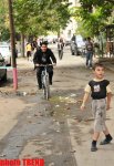 Самир Пириев предлагает организацию междворовых велосипедных гонок (фотосессия)