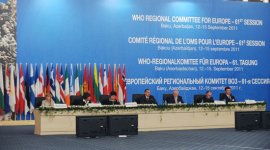 Президент Азербайджана принял участие на открытии сессии Европейского регионального комитета ВОЗ (ФОТО)