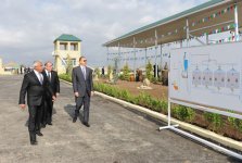 Президент Азербайджана ознакомился с зернохранилищным комплексом в Гобустане (ФОТО)