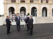Президент Азербайджана ознакомился с ходом работ по реконструкции в гостинице "Ширван" в Шамахе (ФОТО)
