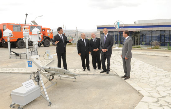 President Ilham Aliyev: Advanced technologies applied in Azerbaijan (PHOTO)