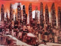 От безысходности и  лечебной нефти до уникального искусства ХХI века - Сабир Чопуроглу (фотосессия)
