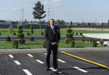 Президент Азербайджана принял участие в закладке фундамента второй ПГУ электростанции "Шимал" (ФОТО)